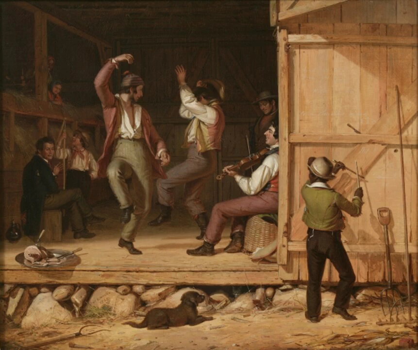 Danza dei fienatori, 1845 - The Long Island Museum